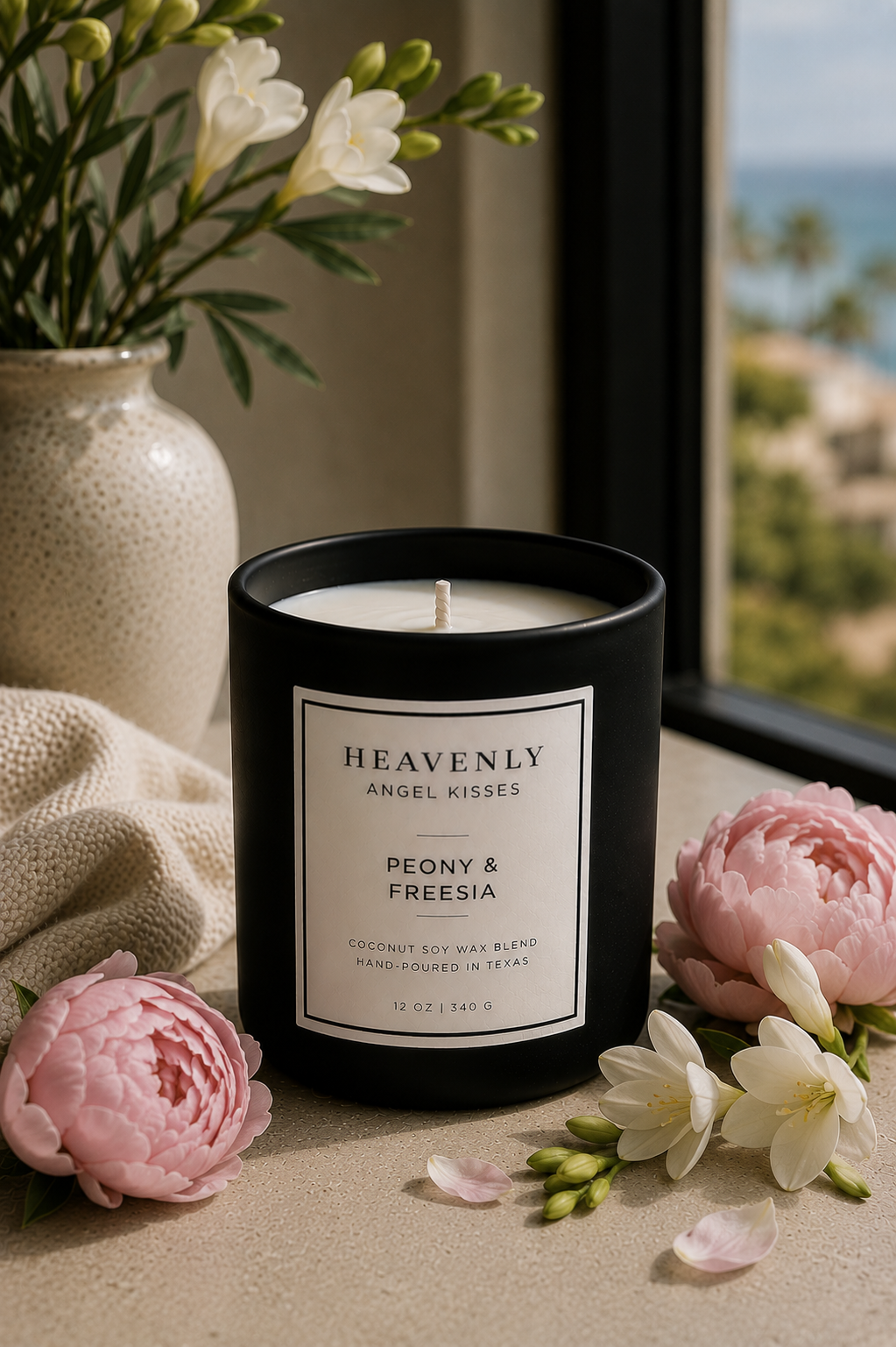 Peony & Freesia Candle